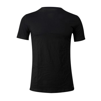 Se FILA Round Neck T-Shirt Sort bomuld Large Herre ved Timarco