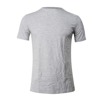 Se FILA Round Neck T-Shirt Grå bomuld Large Herre ved Timarco