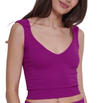 Se Sloggi EVER Infused Multi Crop Top Fuchsia Large Dame ved Timarco