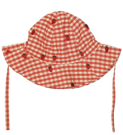 Se FlÃ¶ss FlÃ¶ss Solhat - Molly - Berry Gingham ved KidsWorld