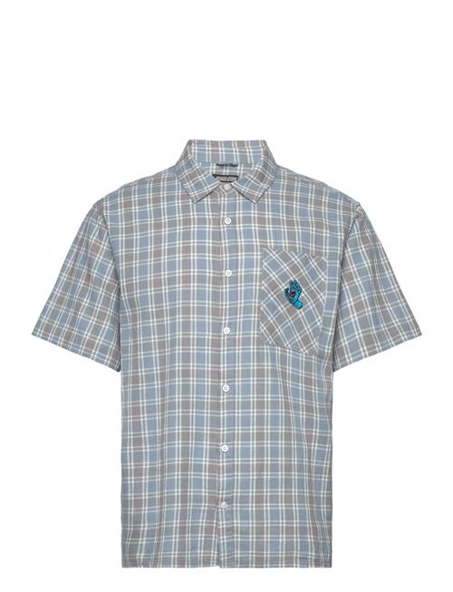 Roskopp Voodoo Room Ss Shirt Santa Cruz Blue