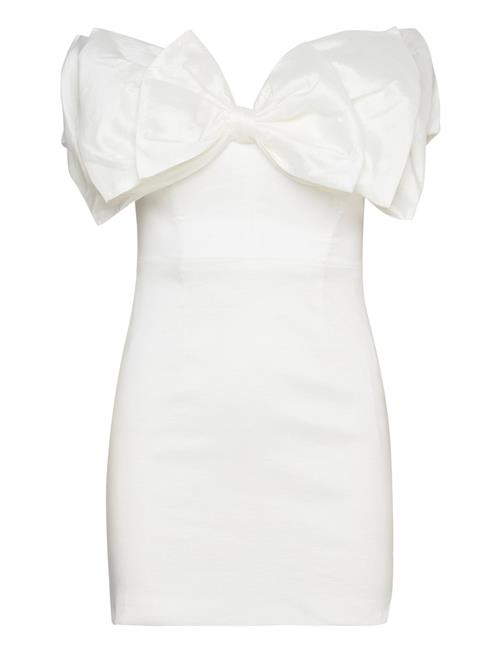 Bardot Mini Bow Dress Bardot White