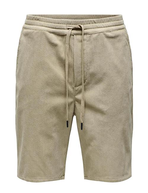 ONLY & SONS Onslinus Corduroy 0111 Shorts ONLY & SONS Beige