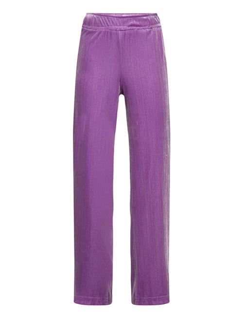 Kids Only Kogwendy-Mabel Wide G Velvet Pant Tlr Kids Only Purple