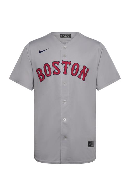 NIKE Fan Gear Boston Red Sox Nike Official Replica Road Jersey NIKE Fan Gear Grey