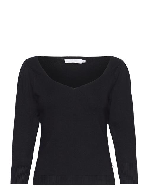 Coster Copenhagen Top With Squared Neck Coster Copenhagen Black