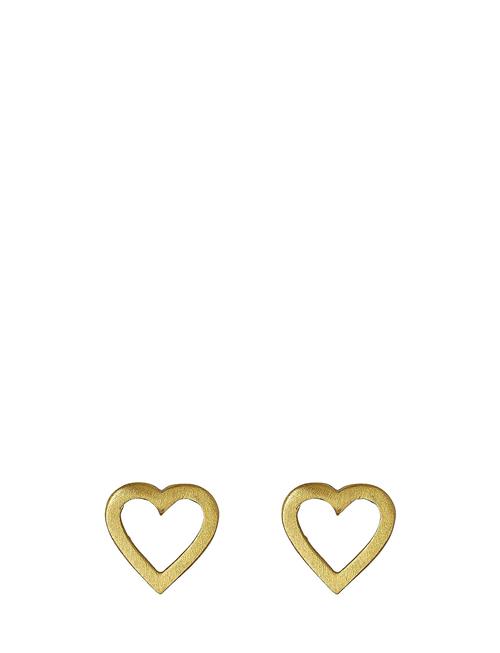 Pilgrim Sophia Recycled Tiny Heart Earstuds Pilgrim Gold