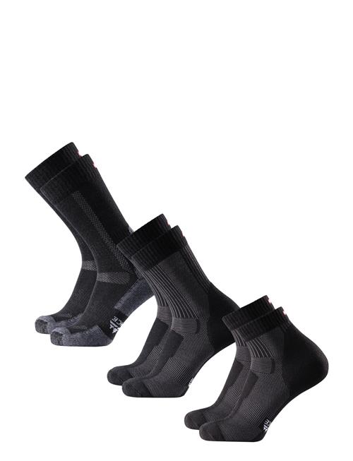 Hiking Combo Socks 3 Pack Danish Endurance Black