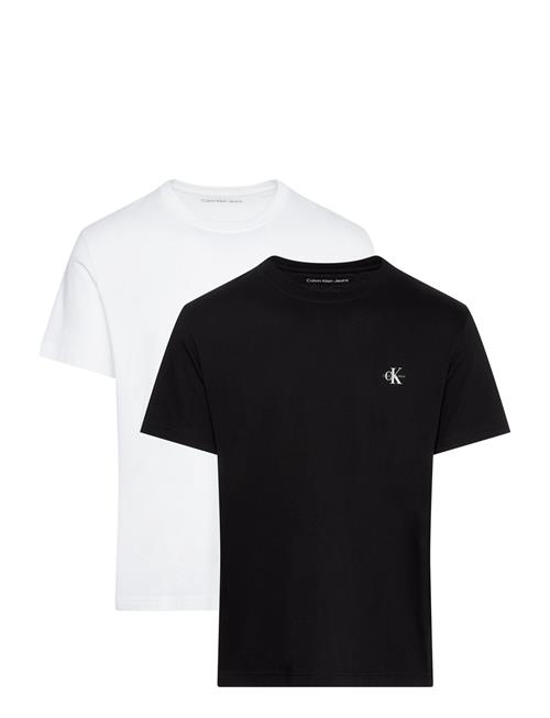 Calvin Klein Jeans 2 Pack Monologo T-Shirt Calvin Klein Jeans White