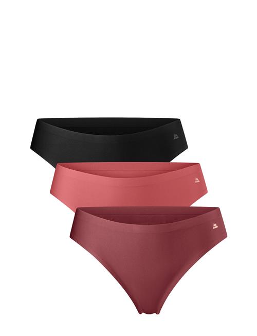 Women's Invisible Thong 3-Pack Danish Endurance Red