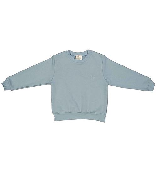 Se Gro Gro Sweatshirt - Wind - Ice Blue ved KidsWorld