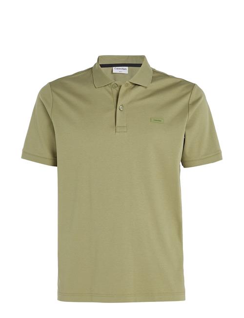 Calvin Klein Smooth Cotton Slim Polo Calvin Klein Green