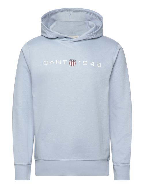 GANT Printed Graphic Hoodie GANT Blue