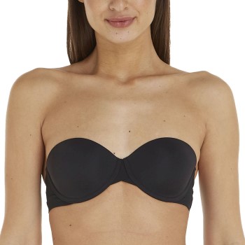 Calvin Klein Bh Strapless Lined Bra Sort A 70 Dame