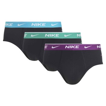 Nike 3P Cotton Stretch Briefs Sort bomuld Small Herre