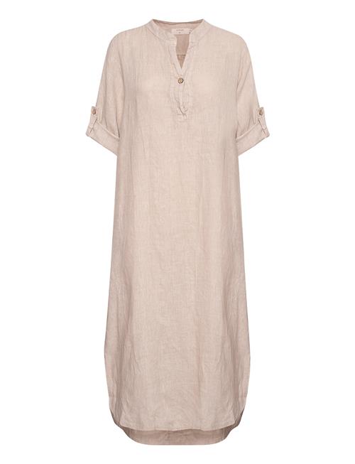 Crbellis Caftan Dress Cream Beige