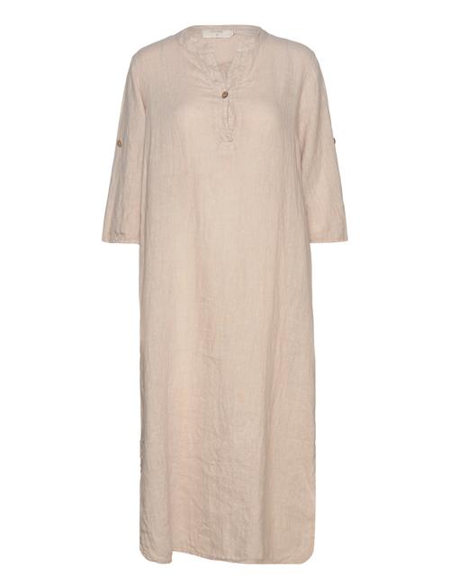 Cream Crbellis Caftan Dress Cream Beige