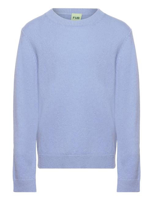 FUB Lambswool Crew FUB Blue