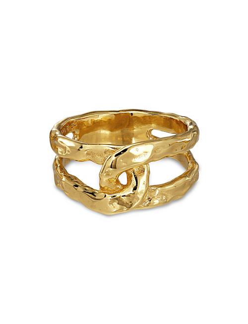 Se Jane Koenig Space Twist Ring Jane Koenig Gold ved Booztlet