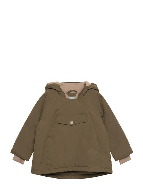 Se Mini A Ture Wang Fleece Lined Winter Jacket. Grs Mini A Ture Khaki ved Booztlet