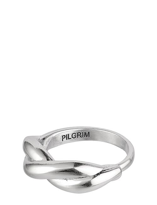 Pilgrim Skuld Recycled Twirl Ring Pilgrim Silver