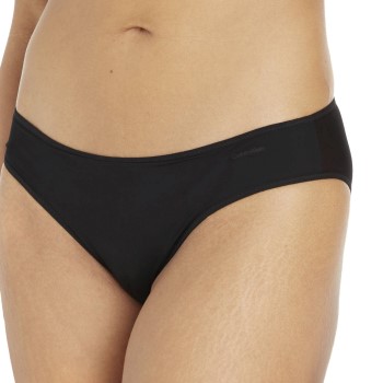 Calvin Klein Trusser Sheer Marquisette Bikini Briefs Sort Small Dame