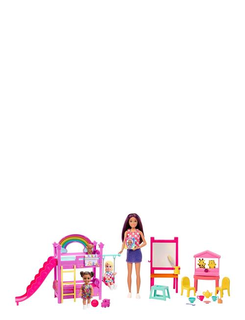 Se Barbie Skipper Babysitters Inc. Skipper First Jobs Playset Barbie Patterned ved Booztlet