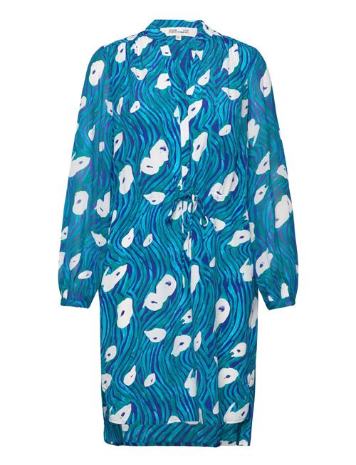 Diane von Furstenberg Dvf Sonoya Dress Diane Von Furstenberg Blue