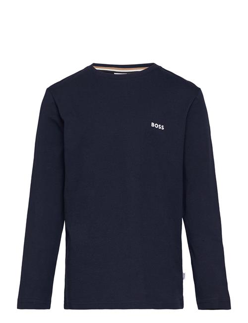 BOSS Long Sleeve T-Shirt BOSS Navy