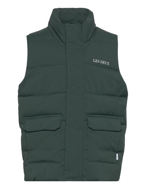 Les Deux Maddox Puffer Vest Kids Les Deux Green