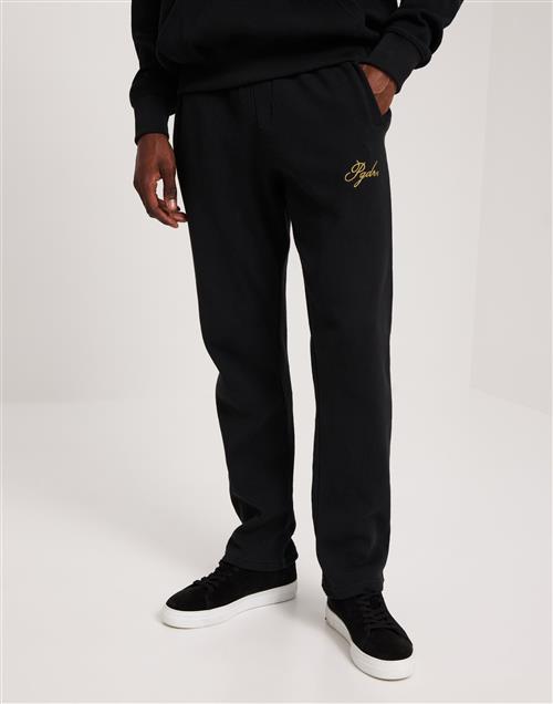 Se Pegador Quat Wide Waffle Sweat Pants Joggingbukser Black ved NLY Man