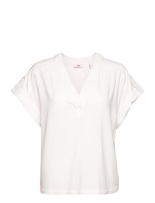 Esprit Casual Blouses Woven Esprit Casual White