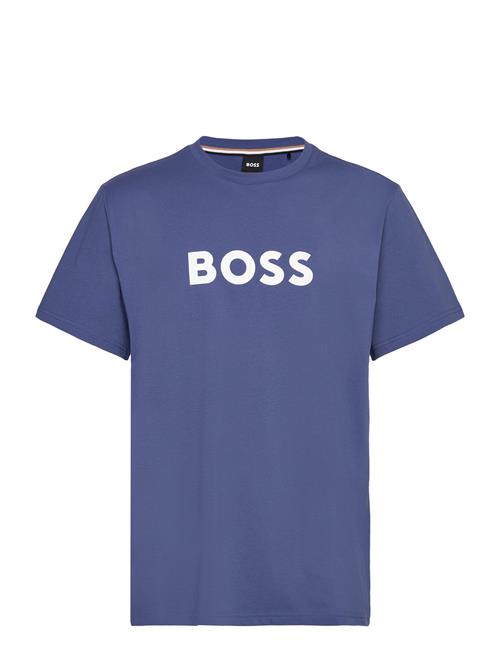 Se BOSS T-Shirt Rn BOSS Blue ved Booztlet