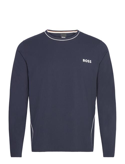 Se BOSS Balance Ls-Shirt BOSS Navy ved Booztlet