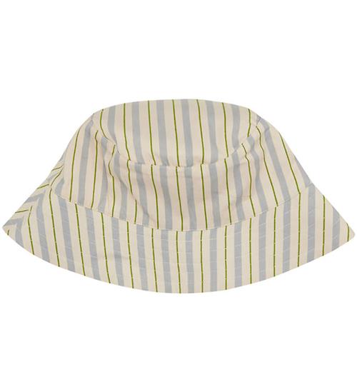 FlÃ¶ss BÃ¸llehat - Bobby - Blue/Green Stripe