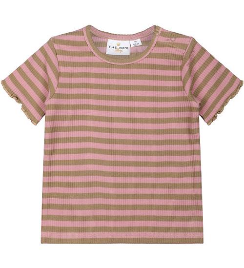 Se The New T-shirt - TnsFro - Rib - Pink Nectar ved KidsWorld