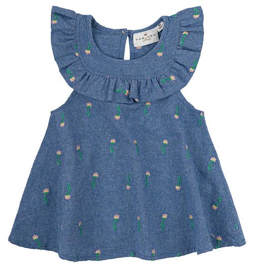 Se The New The New Top - TnsKara - Medium Blue ved KidsWorld