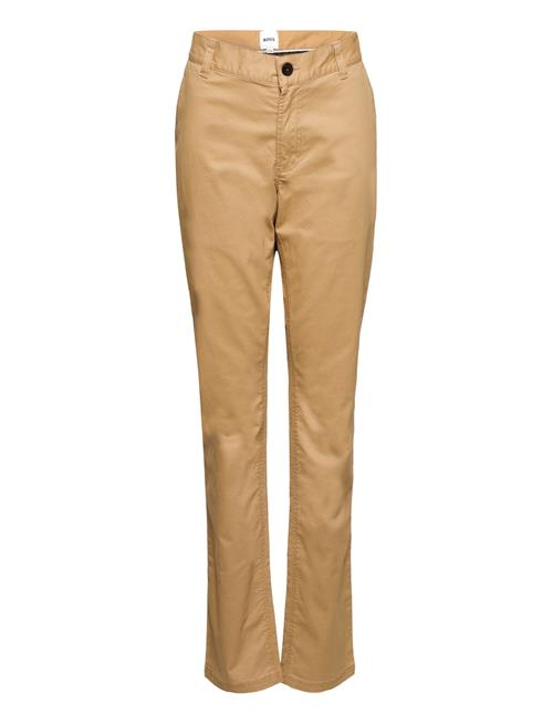 Se BOSS Trousers BOSS Beige ved Booztlet