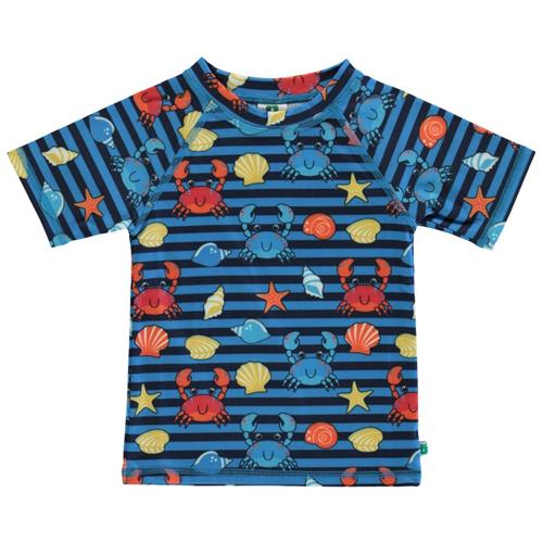 Se Småfolk Mønstret UV-trøje Med Krabber Brilliant Blue | Blå | 4-5 years ved Babyshop