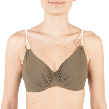 Chantelle Glory Underwire Bikini Bra Khaki E 85 Dame