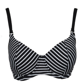 Esprit Silverline Beach Padded Underwire Bikini Sort E 85 Dame