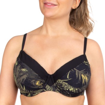 Femilet Honduras Underwired Bikini Bra Grøn Mønster D 70 Dame