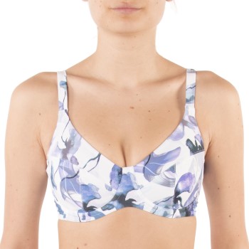 Femilet Java Sustainable Underwire Bikini Bra Violet Mønster polyamid D 80 Dame