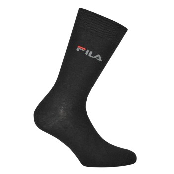 FILA Strømper 3P Lifestyle Plain Socks Sort Str 35/38