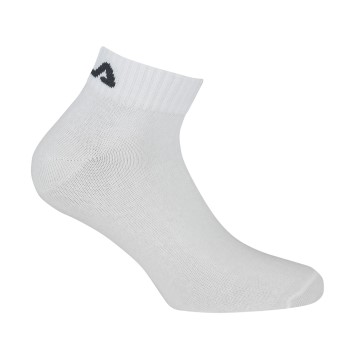 FILA Strømper 3P Quarter Plain Socks Hvid Str 35/38