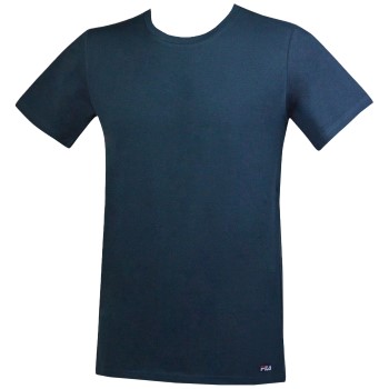 FILA Round Neck T-Shirt Navy bomuld X-Large Herre