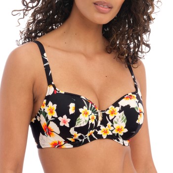 Freya Havana Sunrise UW Bikini Top Sort mønstret nylon G 70 Dame