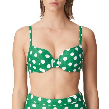 Marie Jo Rosalie Heart Shape Padded Bikini Top Grøn C 80 Dame