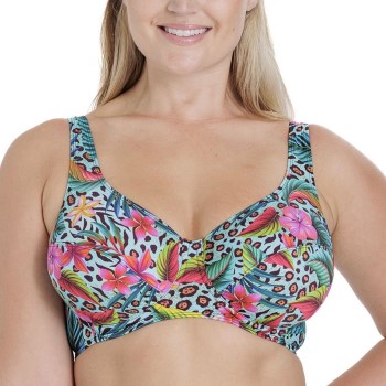 Miss Mary of Sweden Miss Mary Amazonas Bikini Top Blå m. blomste B 75 Dame