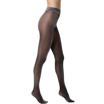 Oroblu Strømpebukser Holiday Diamond Tights 40 Den Sort/Sølv Small Dame